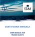 SANTA MARIA MANUELA SHIPS MANUAL FOR TRAINEE GUESTS