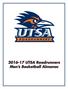 UTSA Roadrunners Men s Basketball Almanac