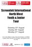 Screentek International North West Youth & Junior Tour