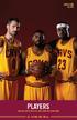 CLEVELAND CAVALIERS ROSTER