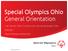 Special Olympics Ohio General Orientation
