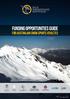 Funding opportunities Guide. For australian snow sports athletes