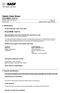 Safety Data Sheet FLO RITE 1127 C Revision date : 2014/07/25 Page: 1/8