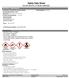 Safety Data Sheet EG-90 WHITE LITHIUM GREASE. SECTION 1: Identification. SECTION 2: Hazards Identification