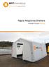 Rapid Response Shelters. Rubber Product Manual