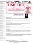 TIME OUT. The Official Newsletter of the WISCONSIN BASKETBALL COACHES ASSOCIATION Volume 85 Number 4