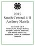 2015 South Central 4-H Archery Match