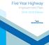 Five Year Highway. Improvement Plan Edition