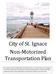 City of St. Ignace Non-Motorized Transportation Plan