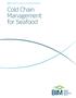 BIM Guidance Note for Seafood Retailers. Cold Chain Management for Seafood
