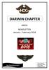 DARWIN CHAPTER. #9959 NEWSLETTER January - February POSTAL ADDRESS: HOG Darwin chapter PO Box WINNELLIE NT 0821