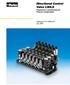 Directional Control Valve L90LS Proportional, Load-Sensing and Pressure Compensated. Catalogue HY /UK July, 2005