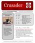 Crusader. Times. The. Nota Bene / Note Well: Upcoming CATHOLIC SCHOOL MATTERS!