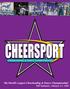Just when you thought the World s Largest Cheerleading & Dance Nationals couldn t get any larger Introducing the CHEERSPORT EXPO 2010.