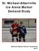 St. Michael-Albertville Ice Arena Market Demand Study