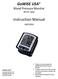 GoWISE USA R Blood Pressure Monitor Wrist Type. Instruction Manual