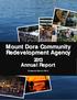 Mount Dora Community Redevelopment Agency Annual Report