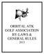 ORBITAL ATK GOLF ASSOCIATION BY-LAWS & GENERAL RULES 2015