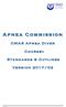 Apnea Commission. CMAS Apnea Diver. Courses. Standards & Outlines 6/23/17