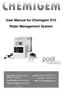 User Manual for Chemigem D10 Water Management System