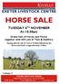HORSE SALE. Grand Sale of Horses and Ponies together with 600 Lots of Tack & Saddlery