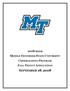 MIDDLE TENNESSEE STATE UNIVERSITY CHEERLEADING PROGRAM FALL TRYOUT APPLICATION
