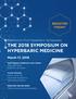 THE 2018 SYMPOSIUM ON HYPERBARIC MEDICINE