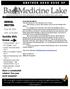 dfdf Bad Medicine Lake A NEWSLETTER FOR THE RESIDENTS OF THE BAD MEDICINE LAKE AREA Fall 2015