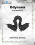 Odyssea. non-magnetic. technical manual