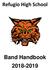Refugio High School Band Handbook