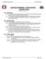OAKDALE BASEBALL ASSOCIATION Specific Rules Revised February 2014