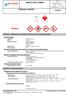 SAFETY DATA SHEET Revised edition no : 1