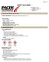 SAFETY DATA SHEET. Page 1 of 8 1. PRODUCT AND COMPANY IDENTIFICATION PRODUCT DESCRIPTION: