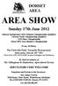 AREA SHOW Sunday 17th June 2012