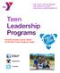 Teen Leadership Programs