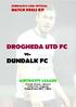 DROGHEDA UTD FC vs. DUNDALK FC MATCH PRESS KIT AIRTRICITY LEAGUE DUNDALKFC.COM: OFFICIAL