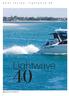 boat review: lightwave 40 Lightwave 36 Multihull World POWERCATS