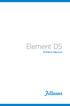 Element DS. Product Manual