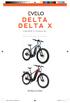 DELTA DELTA X OWNER S MANUAL EVELO.COM. Important Safety and Product Information. delta_manual_final_single.indd 1 12/06/ :11