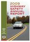 New York State 2009 HIGHWAY SAFETY ANNUAL REPORT