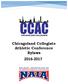 Chicagoland Collegiate Athletic Conference Bylaws