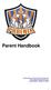 Parent Handbook Fredericksburg Soccer Club Incorporated   Last Revision: March 15,