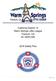 California District 14 Warm Springs Little League Fremont, CA ID: Safety Plan. 1 P age