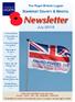 SOMERSET COUNTY & BRISTOL Newsletter. July The Royal British Legion. In this Edition