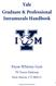 Yale Graduate & Professional Intramurals Handbook