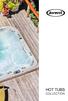 ICON. LEGENDARY FOR PERFORMANCE, RELIABILITY AND EASE OF USE, WE SET THE STANDARD BY WHICH ALL HOT TUBS ARE MEASURED. AND WHILE