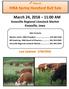 March 24, :00 AM Knoxville Regional Livestock Market Knoxville, Iowa