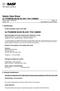 Safety Data Sheet ULTRAMID BU50I BL5491 POLYAMIDE Revision date : 2018/06/03 Page: 1/9