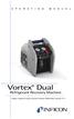 Vortex Dual. Refrigerant Recovery Machine. English Español Français Deutsch Italiano Nederlands Svenska 中文