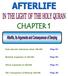 Some Quranic Statements about Afterlife (Page 01) Rational Arguments of Afterlife (Page 05) Moral Arguments of Afterlife (Page 19)